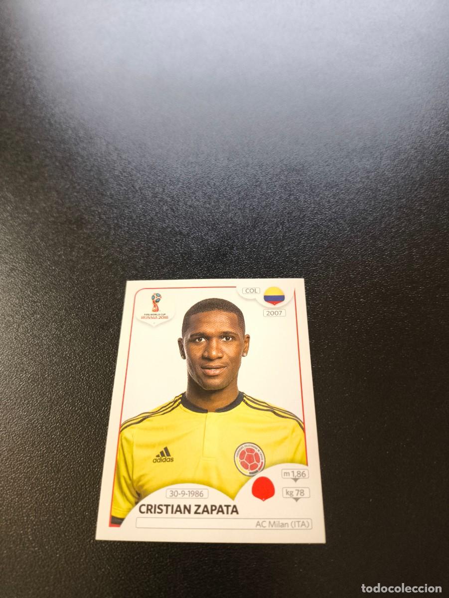 Cromos de F&uacute;tbol: 635 Cristi&aacute;n Zapata COLOMBIA SIN PEGAR FIFA WORLD CUP MUNDIAL RUSIA 2018 NO LIGA ESTE