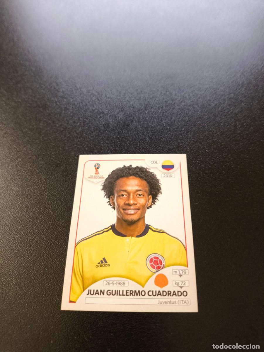 Cromos de F&uacute;tbol: 641 Juan Guillermo Cuadrado COLOMBIA SIN PEGAR FIFA WORLD CUP MUNDIAL RUSIA 2018 NO LIGA ESTE