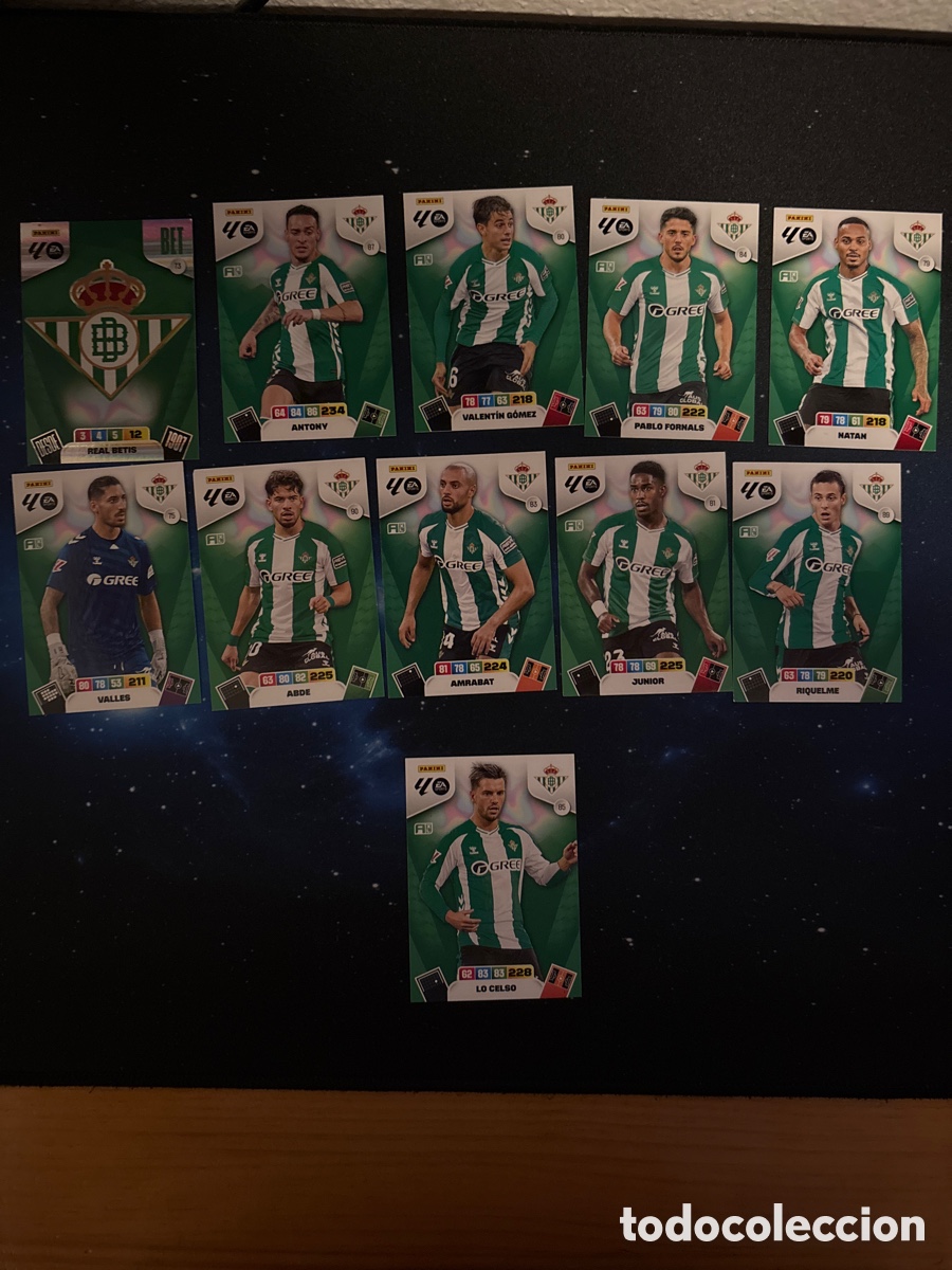 Cromos de F&uacute;tbol: Real Betis Adrenalyn XL 2025/26