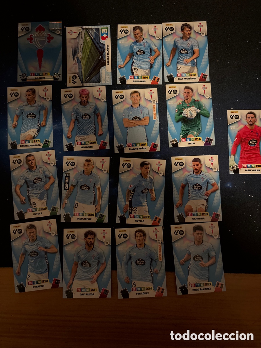 Cromos de F&uacute;tbol: Celta Adrenalyn XL 2025/26