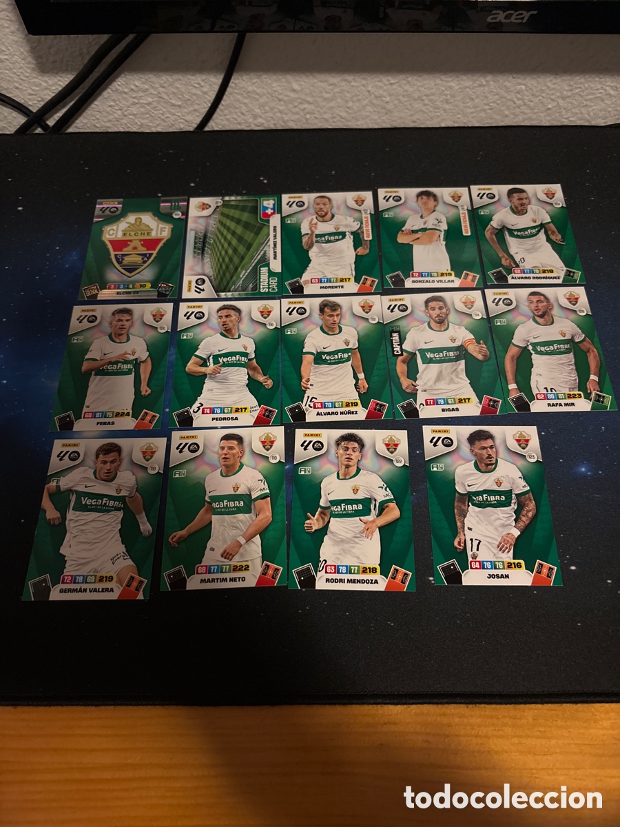 Cromos de F&uacute;tbol: Elche Adrenalyn XL 2026/26