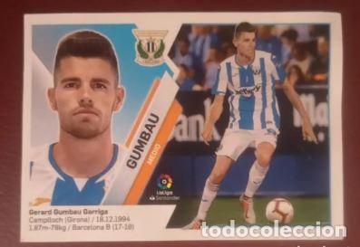 Cartes &agrave; collectionner de Football: GUMBAU, LEGANES, N&Uacute;MERO 10 COLECCIONES ESTE PANINI - LIGA 2019-20