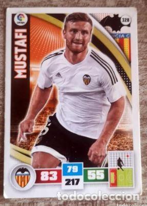 Cromos de F&uacute;tbol: ADRENALYN XL 2015 2016 PANINI N&ordm; 328 MUSTAFI (VALENCIA) - CROMO LIGA 15 16