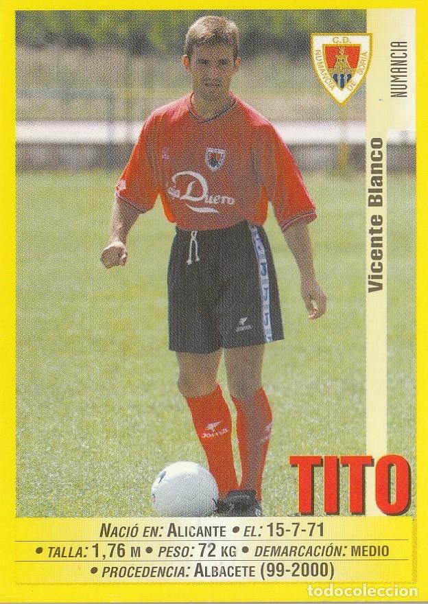 Cromos de F&uacute;tbol: PANINI 99-00. COLOCA TITO. NUNCA PEGADO.