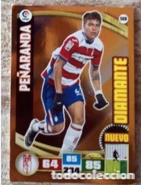 Cromos de F&uacute;tbol: PE&Ntilde;ARANDA GRANADA DIAMANTE CROMO 508 CARD ADRENALYN 15-16 PANINI LIGA FUTBOL 2015-2016