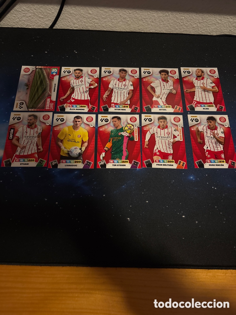 Cromos de F&uacute;tbol: Girona Adrenalyn XL 2025/26