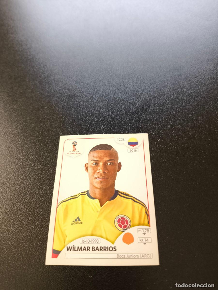 Cromos de F&uacute;tbol: 645 W&iacute;lmar Barrios COLOMBIA SIN PEGAR FIFA WORLD CUP MUNDIAL RUSIA 2018 NO LIGA ESTE