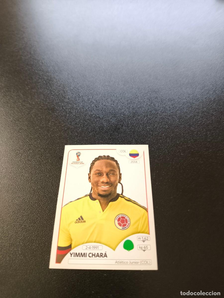 Cromos de F&uacute;tbol: 650 Yimmi Char&aacute; COLOMBIA SIN PEGAR FIFA WORLD CUP MUNDIAL RUSIA 2018 NO LIGA ESTE