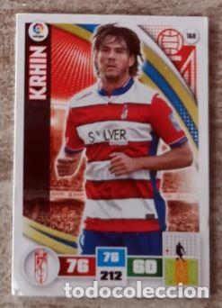 Cromos de F&uacute;tbol: ADRENALYN 15 16 GRANADA N&ordm; 168 KRHIN ADRENALYN 2015 2016
