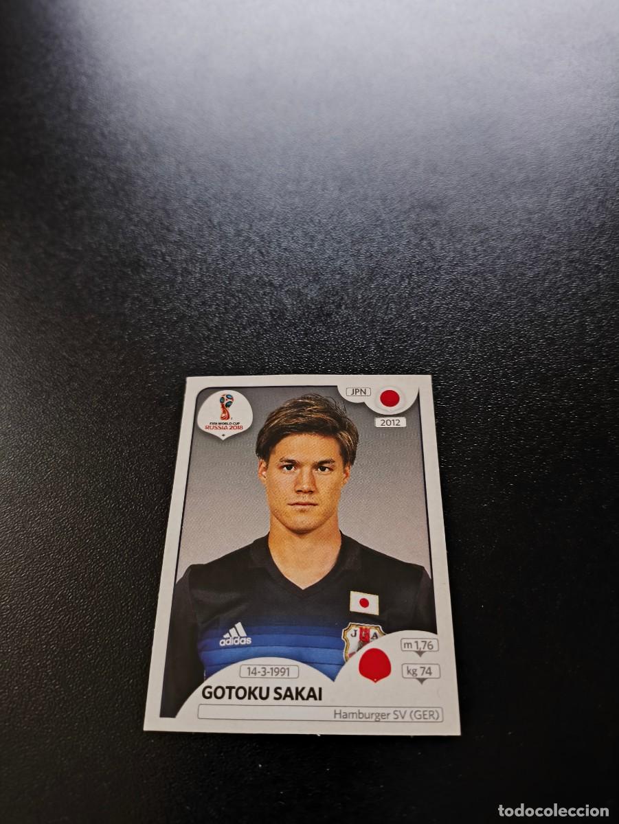 Cromos de F&uacute;tbol: 660 Gotoku Sakai JAPON SIN PEGAR FIFA WORLD CUP MUNDIAL RUSIA 2018 NO LIGA ESTE