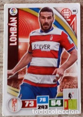 Figurine di Calcio: ADRENALYN 15 16 GRANADA N&ordm; 165 LOMBAN ADRENALYN 2015 2016