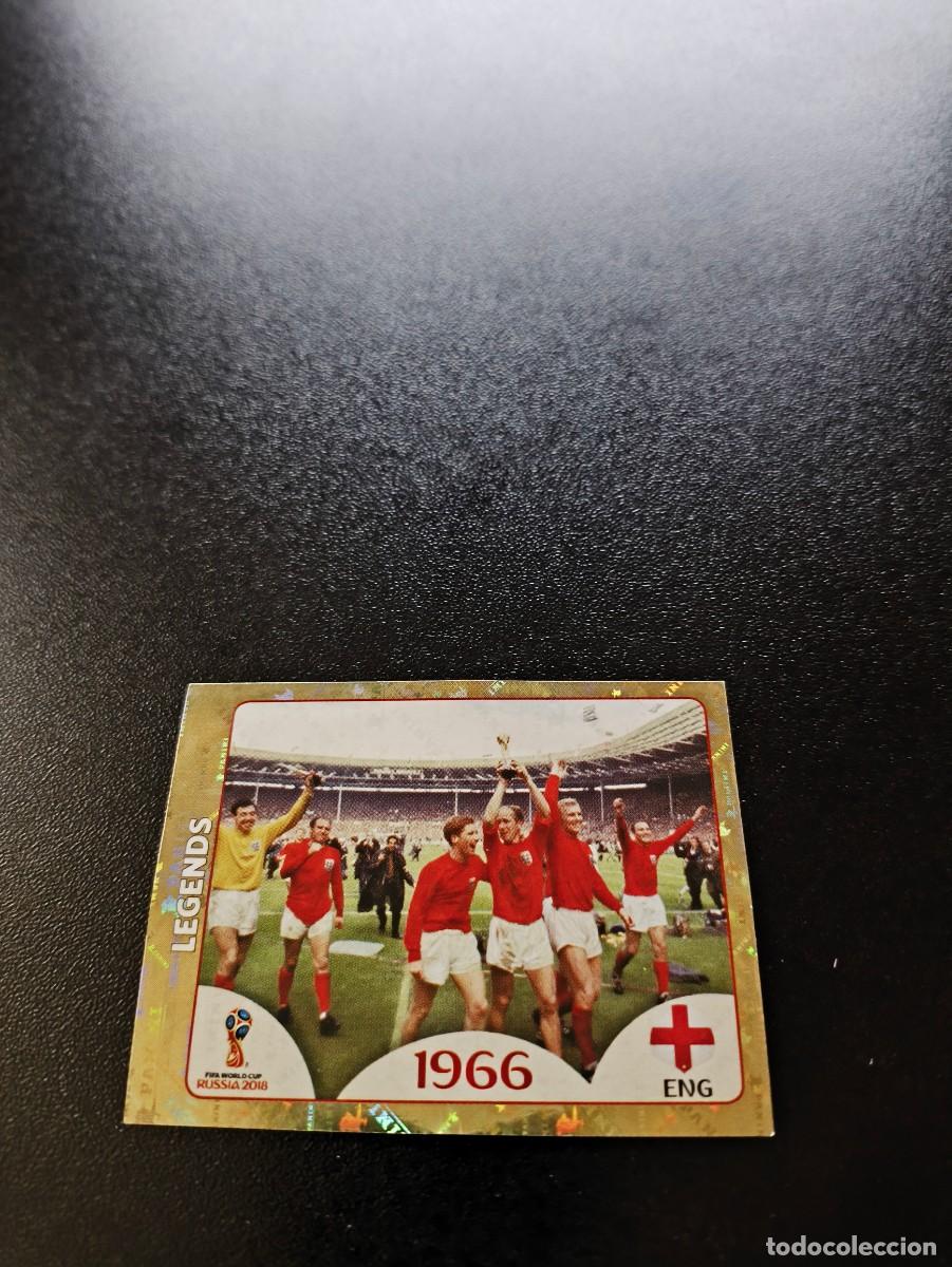 Cromos de F&uacute;tbol: 677 England LEGENDS SIN PEGAR FIFA WORLD CUP MUNDIAL RUSIA 2018 NO LIGA ESTE