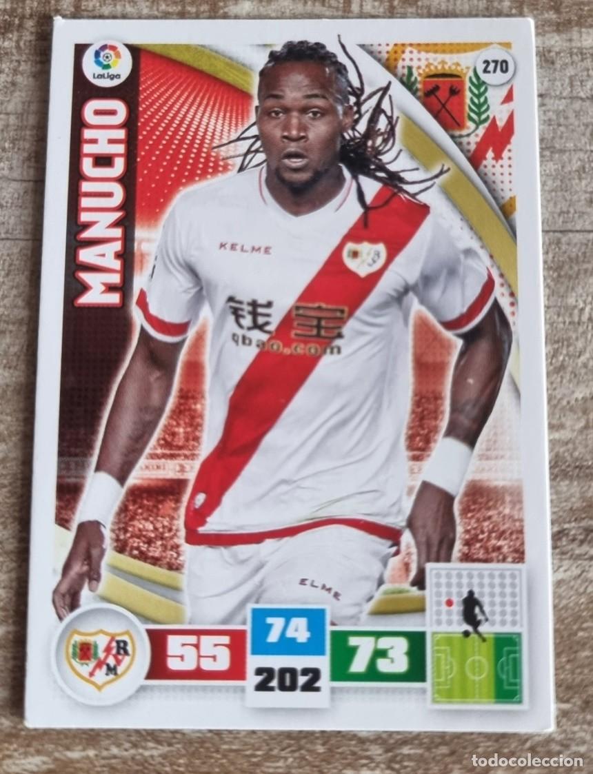 Cromos de F&uacute;tbol: CROMO ADRENALYN XL LIGA 2015-16 MANUCHO RAYO VALLECANO 270