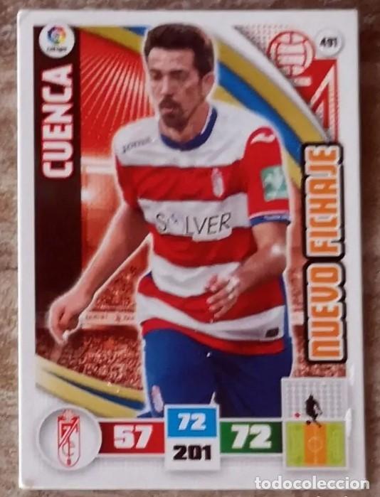 Figurine di Calcio: ISAAC CUENCA GRANADA NUEVO FICHAJE CARD CROMO LIGA F&Uacute;TBOL ADRENALYN 15-16 PANINI 2015 2016