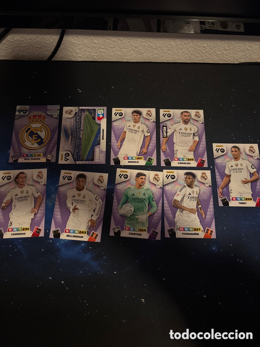 Fu&szlig;ball-Sticker: Real Madrid Adrenalyn XL 2025/26