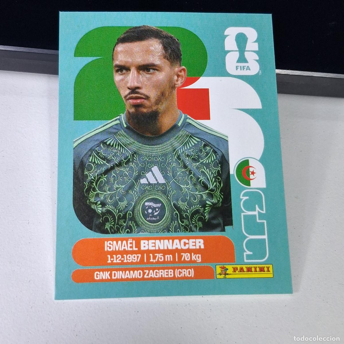 Cromos de F&uacute;tbol: B1 ALG8 ISMAEL BENNACER 8 ARGELIA ALGERIA ALG MUNDIAL FIFA WORLD CUP 2026 STICKER PANINI