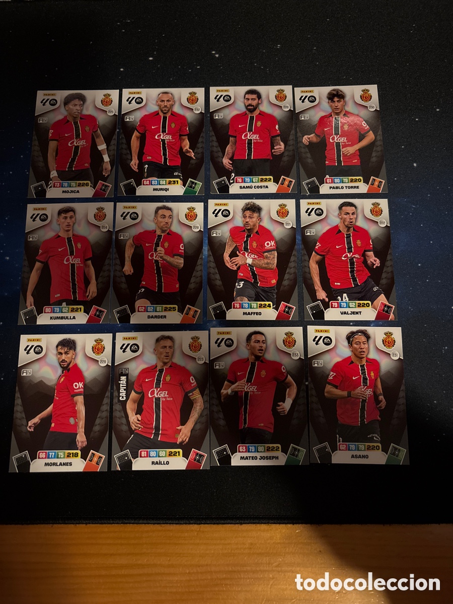 Cromos de F&uacute;tbol: Mallorca Adrenalyn XL 2025/26