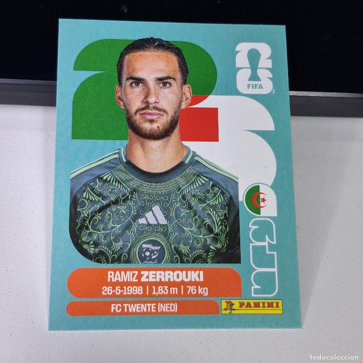 Cromos de F&uacute;tbol: B1 ALG11 RAMIZ ZERROUKI 11 ARGELIA ALGERIA ALG MUNDIAL FIFA WORLD CUP 2026 STICKER PANINI