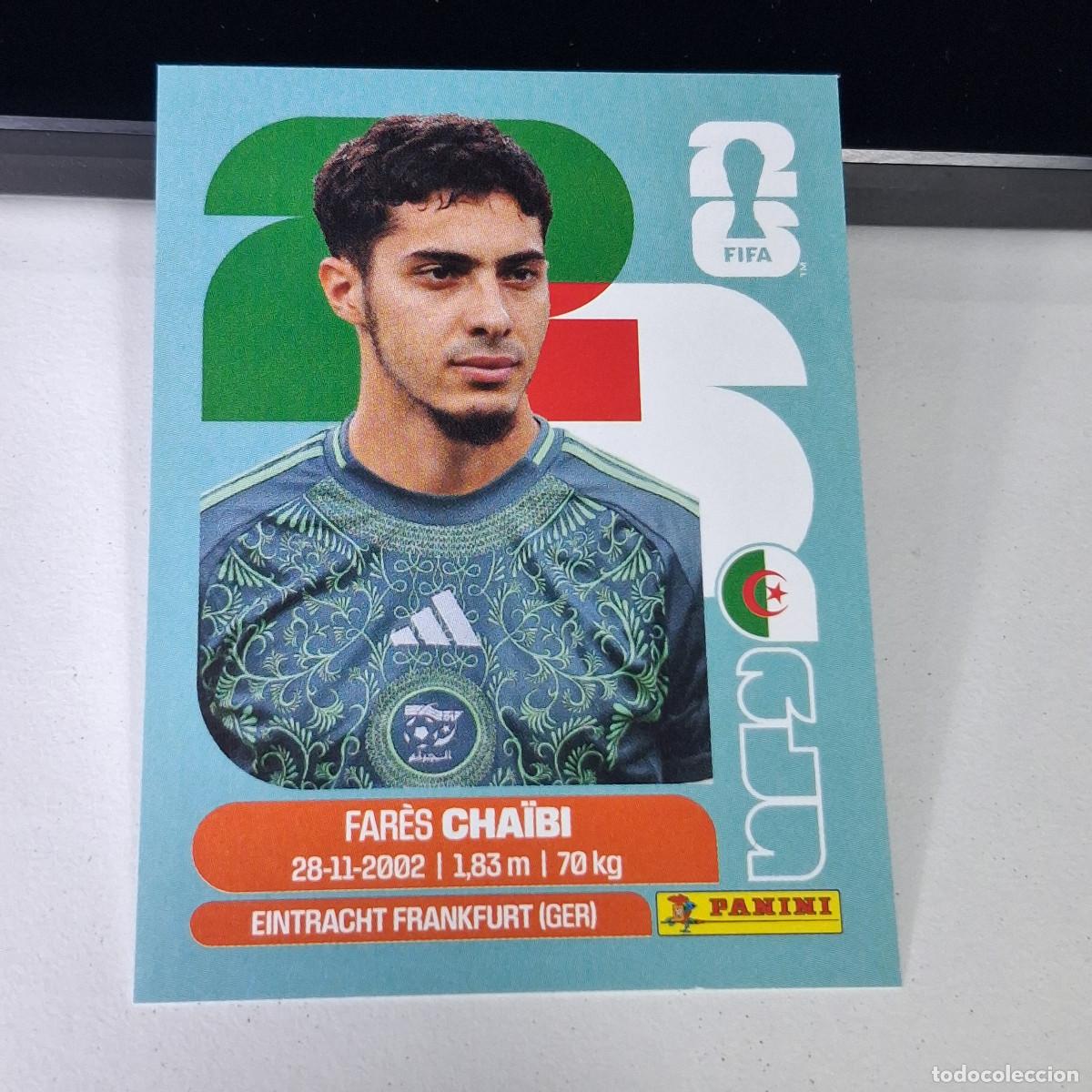 Cromos de F&uacute;tbol: B1 ALG14 ALG 14 FARES CHAIBI ARGELIA ALGERIA ALG MUNDIAL FIFA WORLD CUP 2026 STICKER PANINI