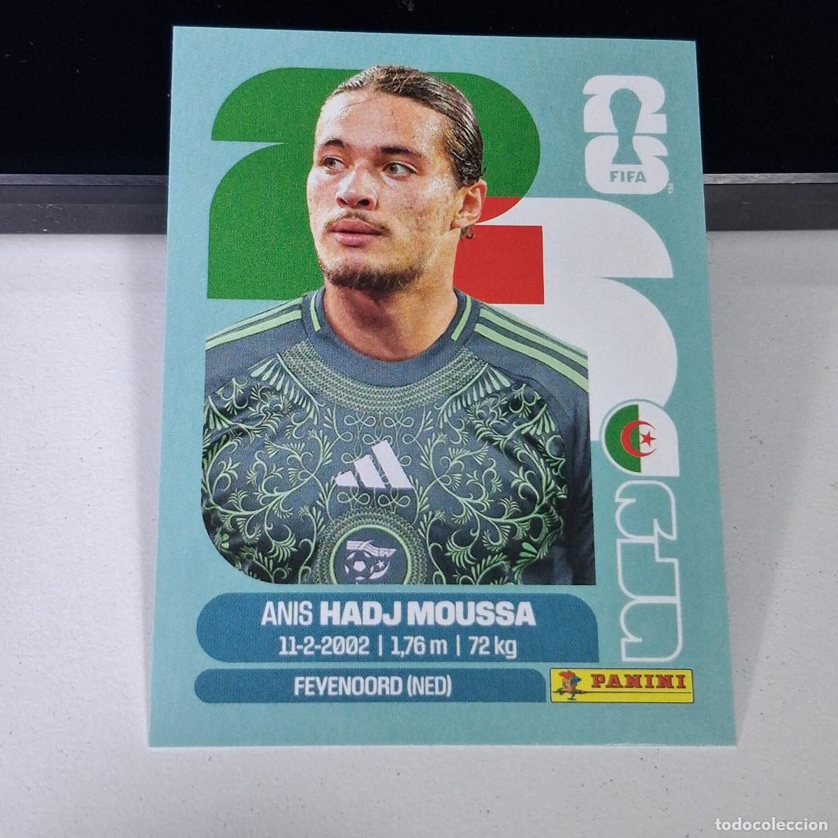Cromos de F&uacute;tbol: B1 ALG17 ANIS HADJ MOUSSA 17 ARGELIA ALGERIA ALG MUNDIAL FIFA WORLD CUP 2026 STICKER PANINI