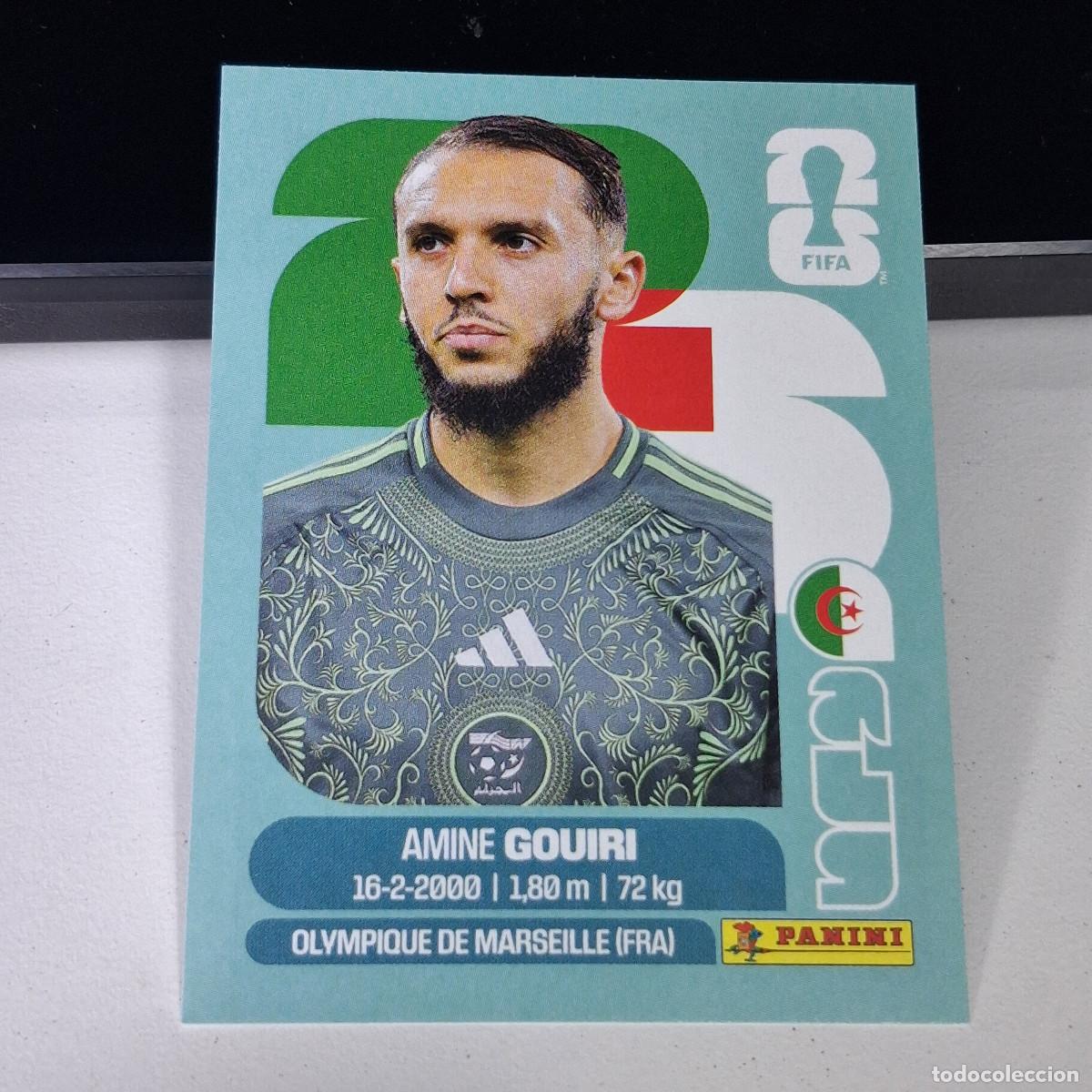Cromos de F&uacute;tbol: B1 ALG18 ALG 18 AMINE GOUIRI ARGELIA ALGERIA ALG MUNDIAL FIFA WORLD CUP 2026 STICKER PANINI