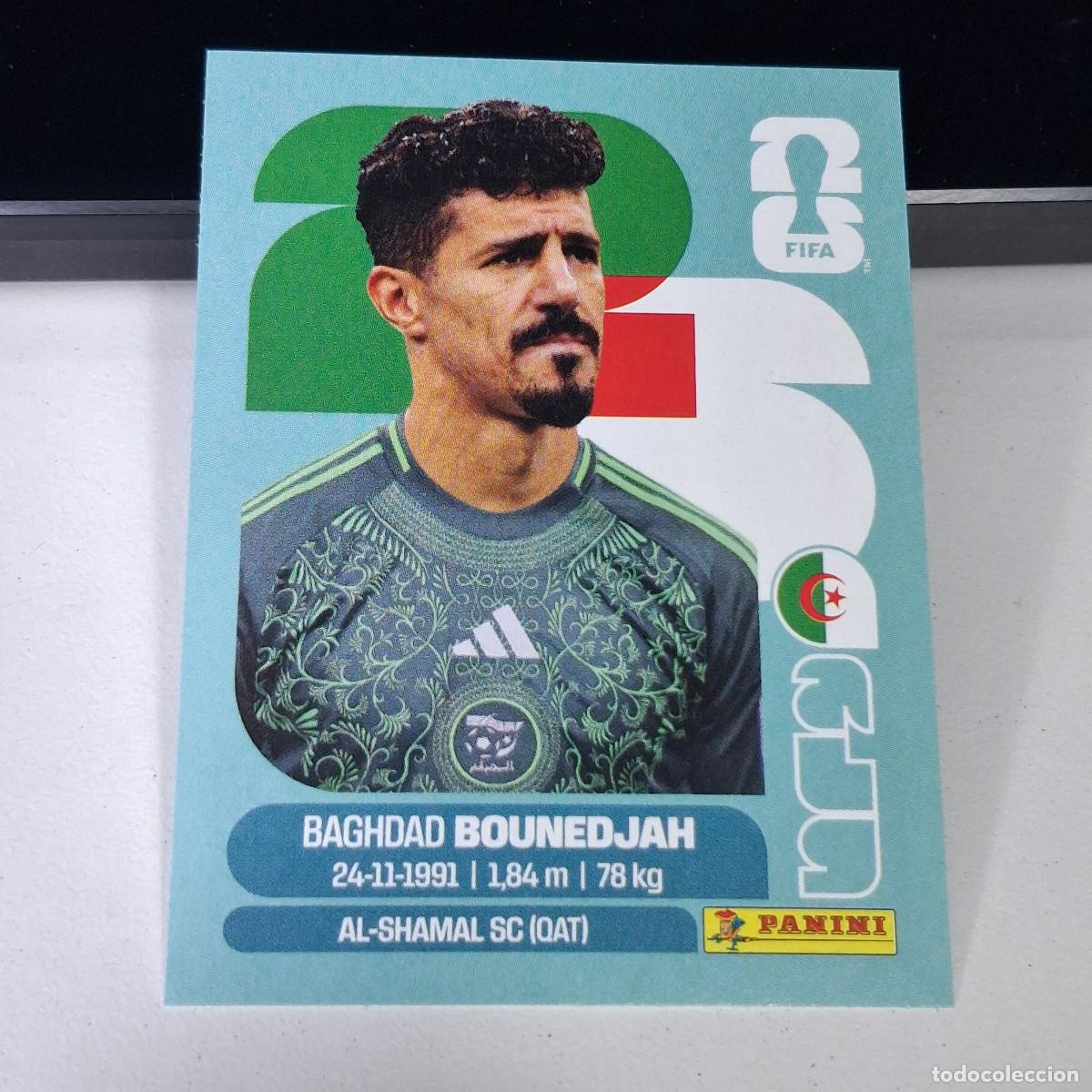 Cromos de F&uacute;tbol: B1 ALG19 BAGHDAD BOUNEDJAH 19 ARGELIA ALGERIA ALG MUNDIAL FIFA WORLD CUP 2026 STICKER PANINI