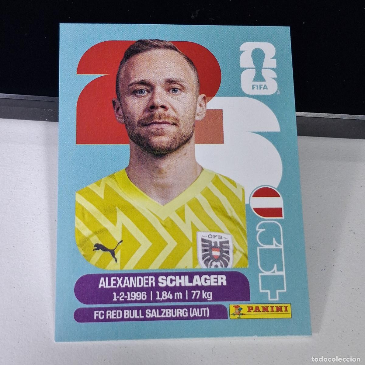 Cromos de F&uacute;tbol: B1 AUT 2 AUT2 ALEXANDER SCHLAGER AUSTRIA AUT MUNDIAL FIFA WORLD CUP 2026 STICKER PANINI