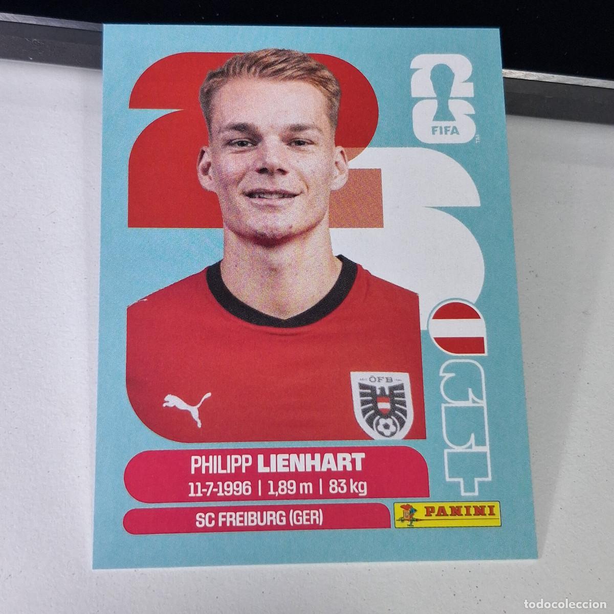 Cromos de F&uacute;tbol: B1 AUT6 PHILIPP LIENHART 6 AUSTRIA AUT MUNDIAL FIFA WORLD CUP 2026 STICKER PANINI