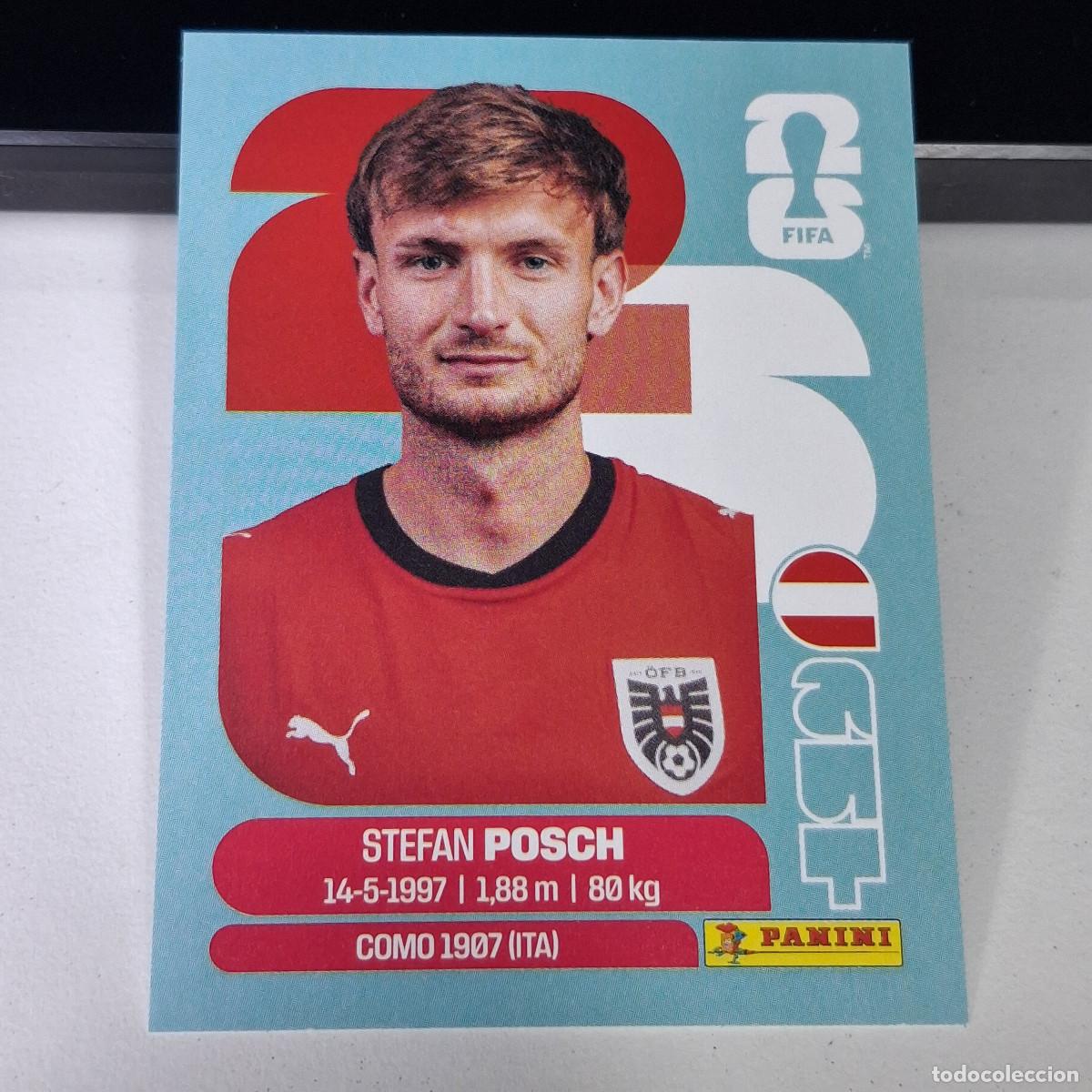 Cromos de F&uacute;tbol: B1 AUT7 STEFAN POSCH 7 AUSTRIA AUT MUNDIAL FIFA WORLD CUP 2026 STICKER PANINI