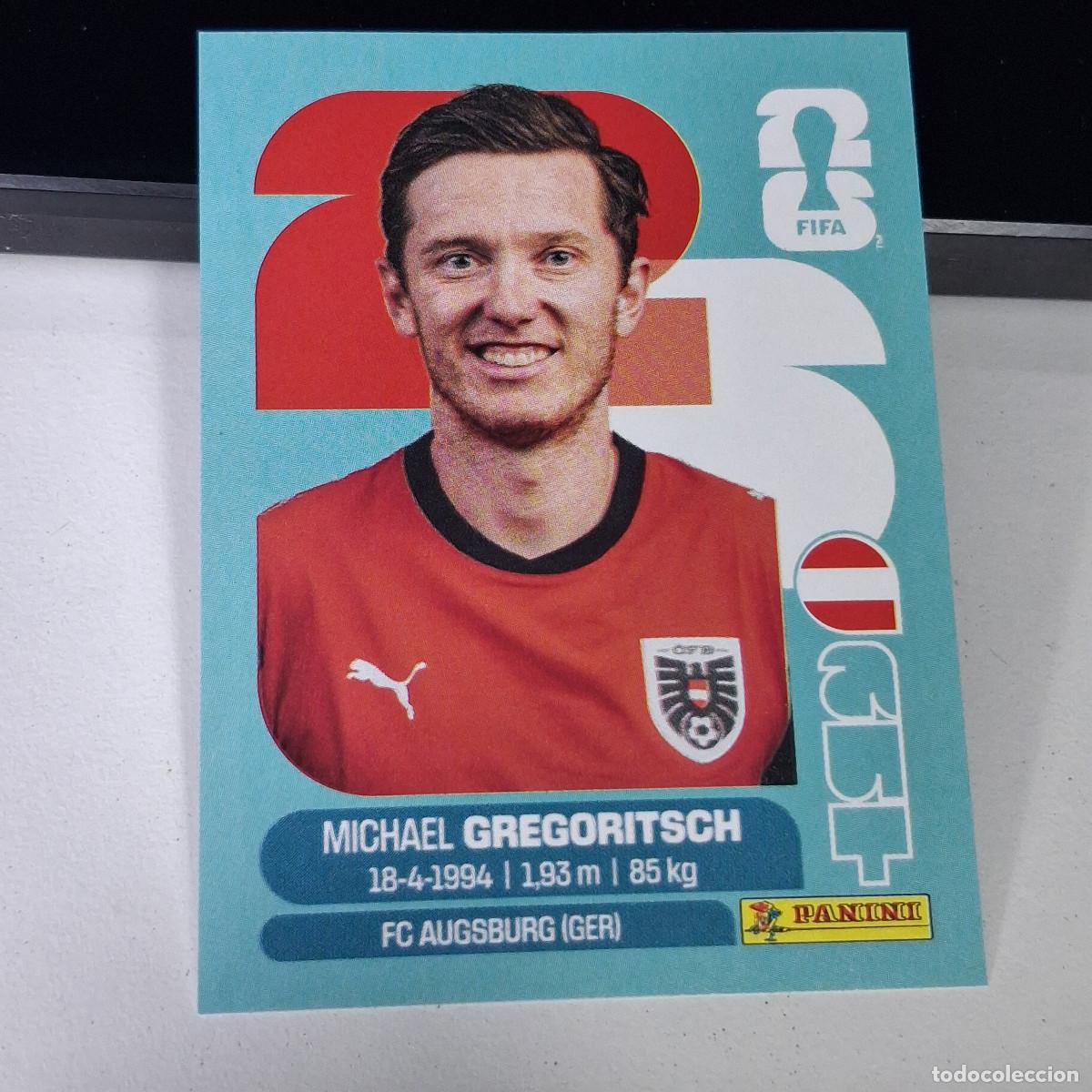 Cromos de F&uacute;tbol: B1 AUT19 MICHAEL GREGORITSCH 19 AUSTRIA AUT MUNDIAL FIFA WORLD CUP 2026 STICKER PANINI