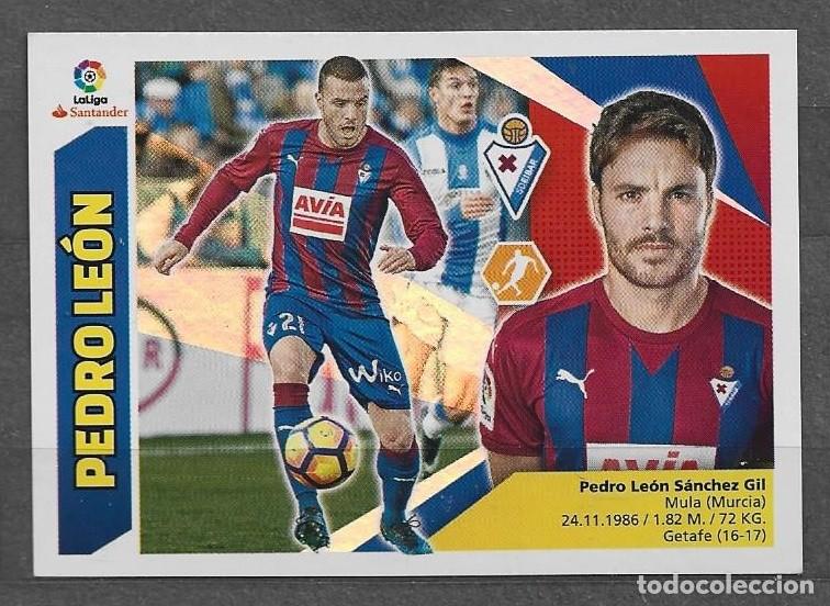 Cromos de F&uacute;tbol: Liga Este 2017/18 - Pedro Le&oacute;n - N&ordm; 13 - S.D. Eibar