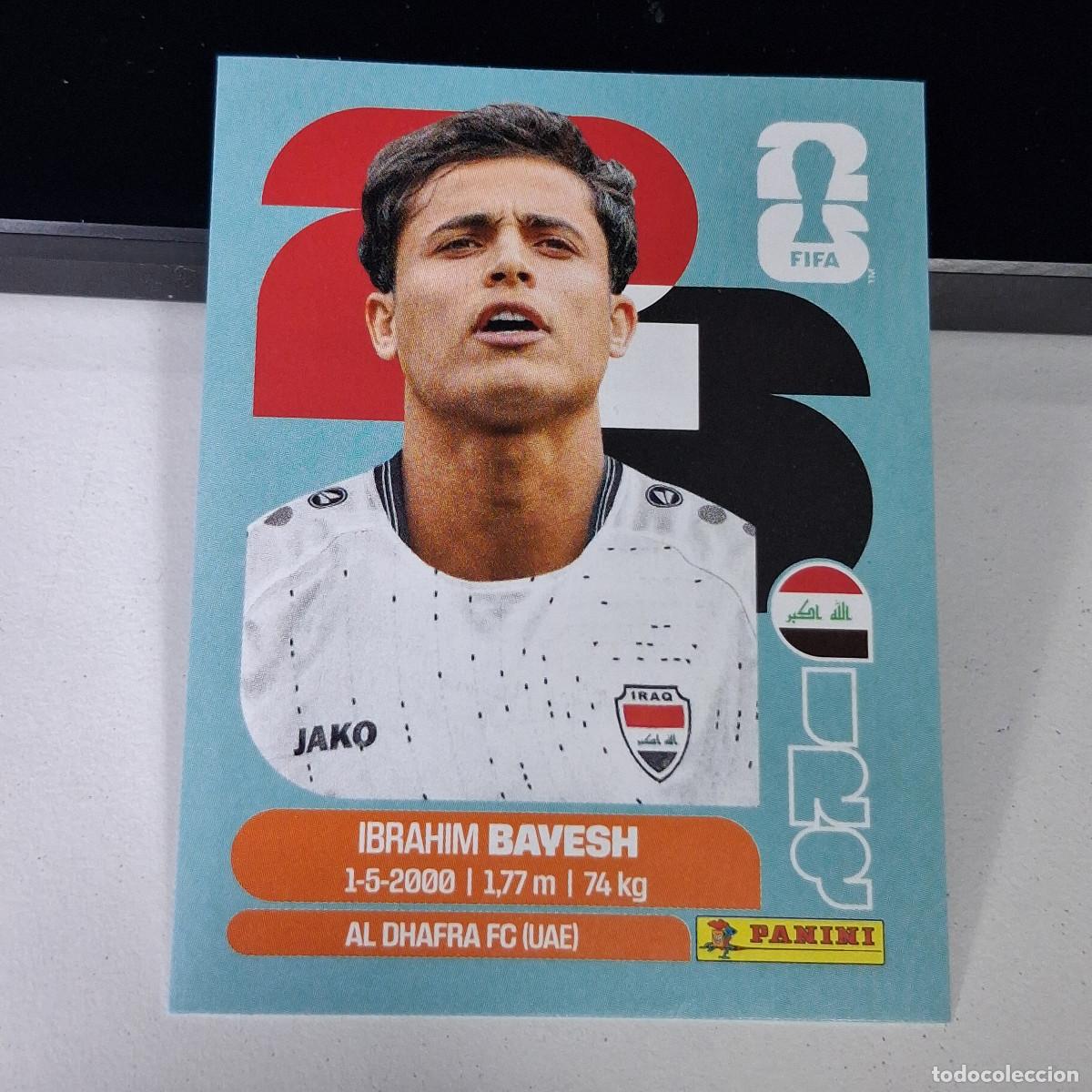 Cromos de F&uacute;tbol: B1 IRQ 11 IRQ11 IBRAHIM BAYESH IRAQ IRQ MUNDIAL FIFA WORLD CUP 2026 STICKER PANINI
