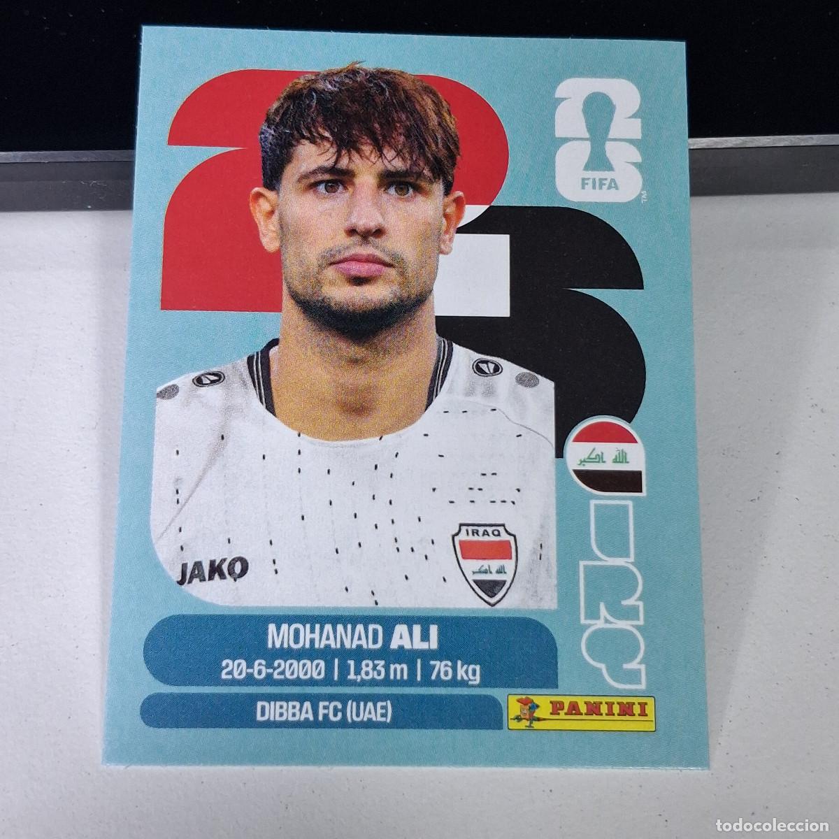 Cromos de F&uacute;tbol: B1 IRQ 20 IRQ20 MOHANAD ALI IRAQ IRQ MUNDIAL FIFA WORLD CUP 2026 STICKER PANINI