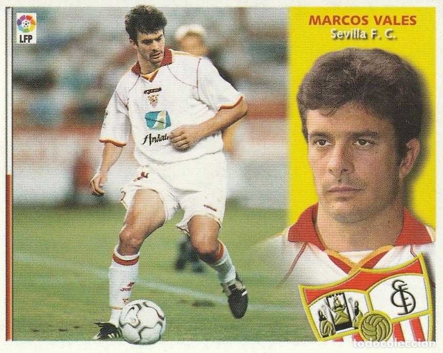 Cromos de F&uacute;tbol: ESTE 02-03 FICHAJE 1 MARCOS VALES. SIN PEGAR.