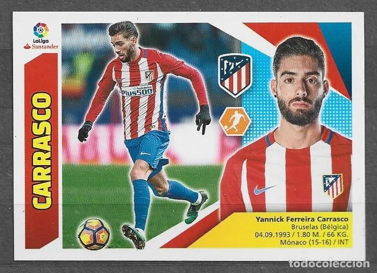 Cromos de F&uacute;tbol: Liga Este 2017/18 - Carrasco - N&ordm; 12 - Atl&eacute;tico de Madrid