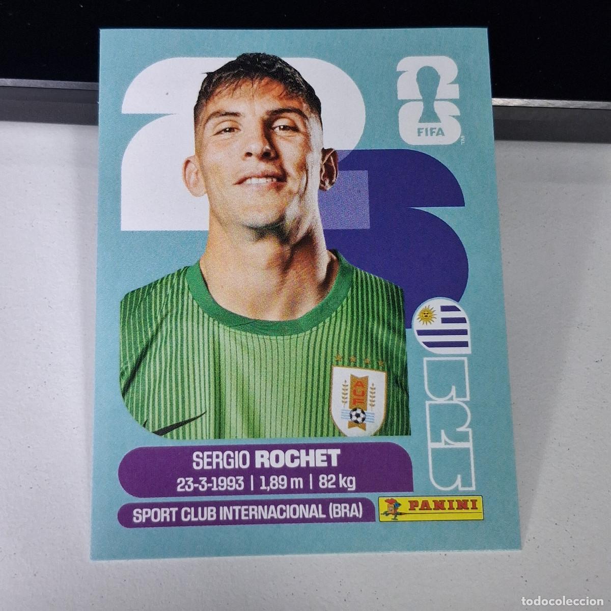 Cromos de F&uacute;tbol: B1 URU 2 URU2 SERGIO ROCHET URUGUAY URU MUNDIAL FIFA WORLD CUP 2026 STICKER PANINI