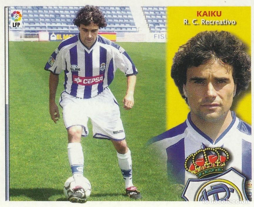 Football Stickers: ESTE 02-03. FICHAJE 5 KAIKU. NUNCA PEGADO.