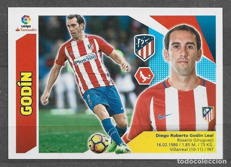 Cromos de F&uacute;tbol: Liga Este 2017/18 - God&iacute;n - N&ordm; 5 - Atl&eacute;tico de Madrid