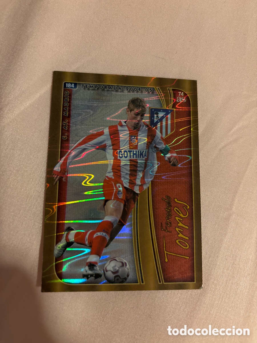 Cromos de F&uacute;tbol: Fernando Torres 2004/05