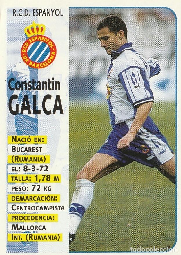 Cromos de F&uacute;tbol: PANINI 98-99 GALCA. NUNCA PEGADO.