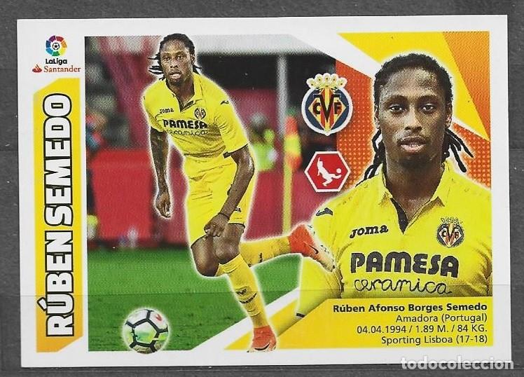 Cromos de F&uacute;tbol: Liga Este 2017/18 - Rub&eacute;n Semedo - N&ordm; 22 - Villarreal C.F. ( U Fichajes )