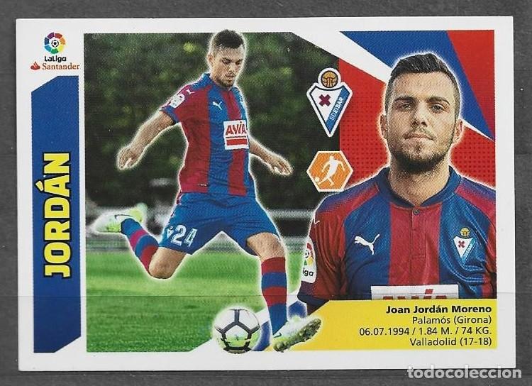 Cromos de F&uacute;tbol: Liga Este 2017/18 - Jord&aacute;n - N&ordm; 30 - S.D. Eibar ( U Fichajes )