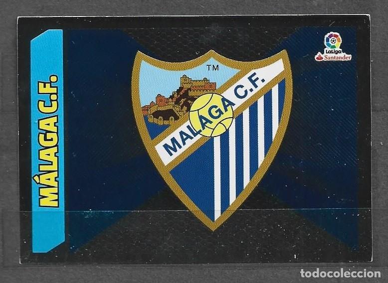 Cromos de F&uacute;tbol: Liga Este 2017/18 - Escudo - N&ordm; 11 - M&aacute;laga C.F.