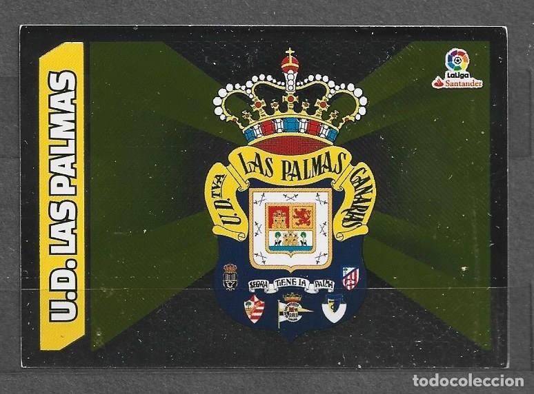 Cromos de F&uacute;tbol: Liga Este 2017/18 - Escudo - N&ordm; 23 - U.D. Las Palmas