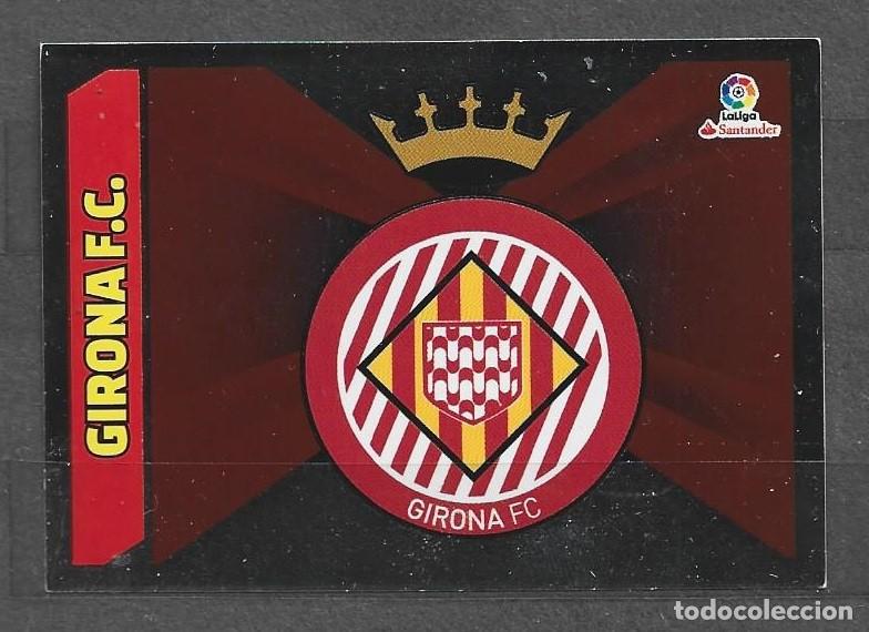 Cromos de F&uacute;tbol: Liga Este 2017/18 - Escudo - N&ordm; 21 - Girona F.C.