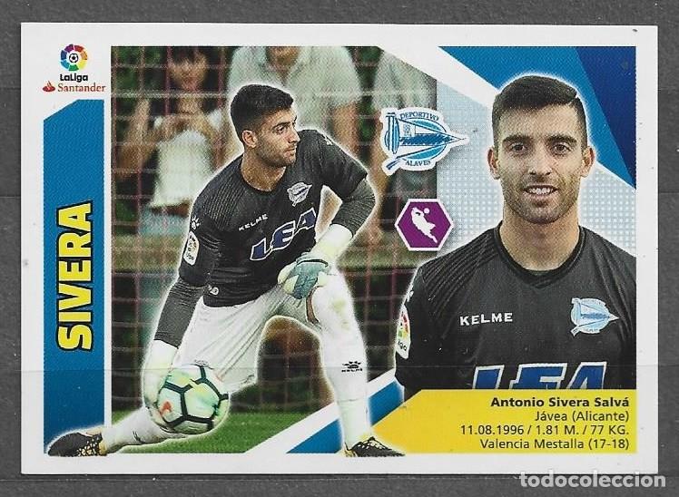 Cromos de F&uacute;tbol: Liga Este 2017/18 - Sivera - N&ordm; 2 - D. Alav&eacute;s