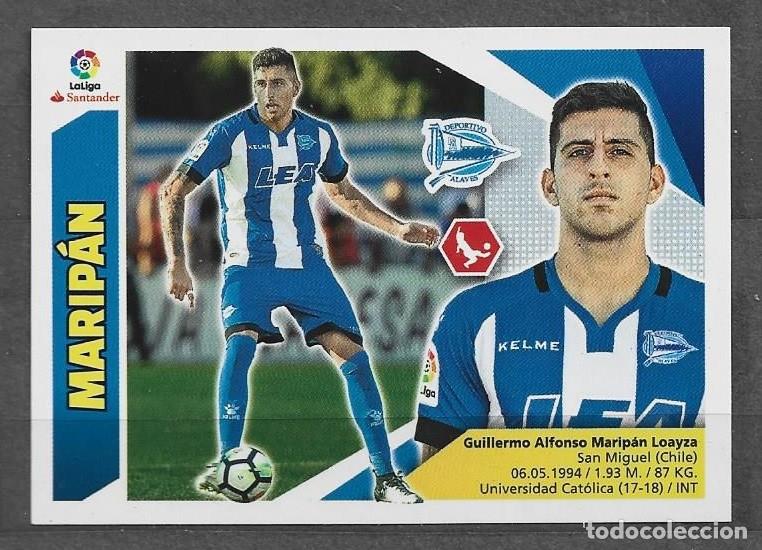 Cromos de F&uacute;tbol: Liga Este 2017/18 - Marip&aacute;n - N&ordm; 4 - D. Alav&eacute;s