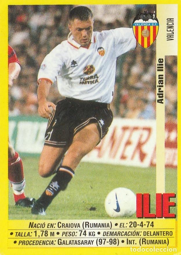 Cromos de F&uacute;tbol: PANINI 99-00 ILIE. NUNCA PEGADO.