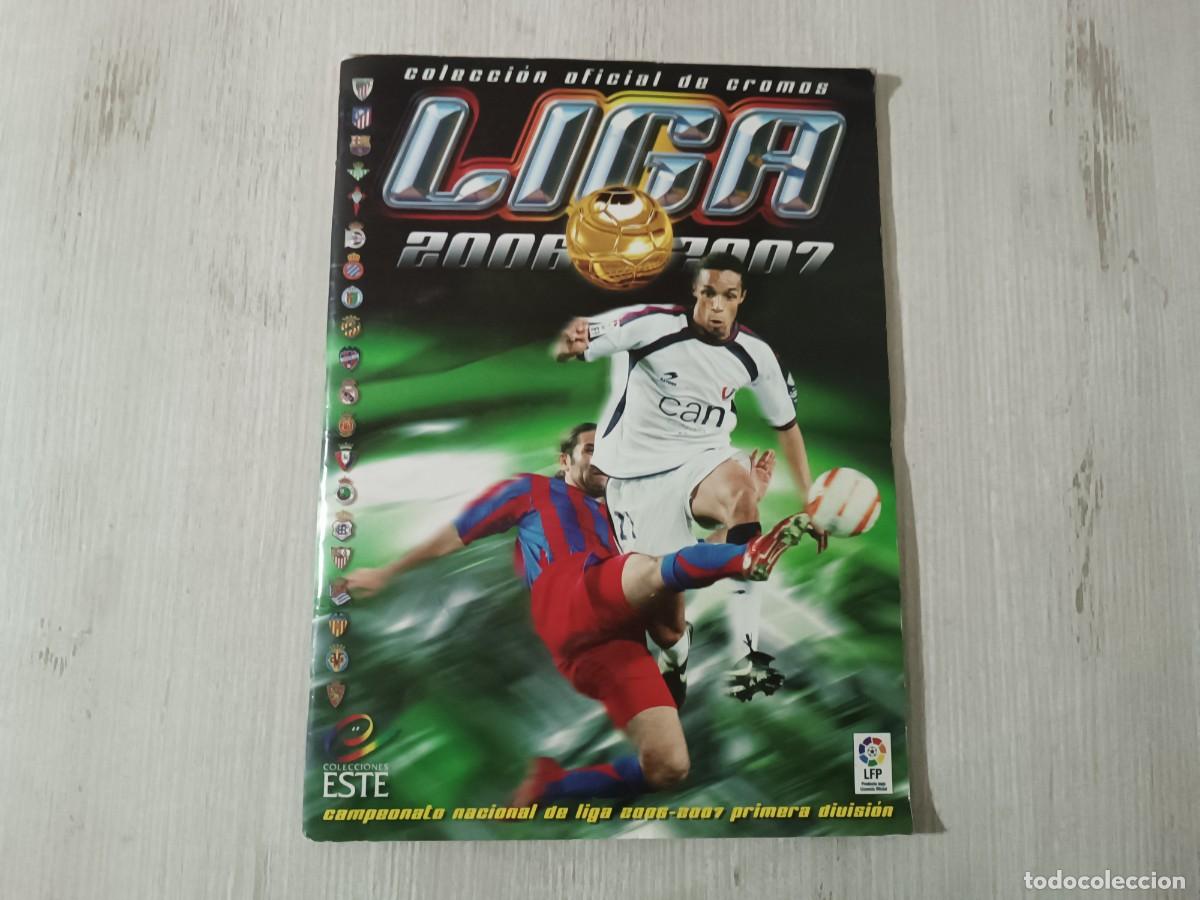 Figurine di Calcio: &Aacute;LBUM CASI COMPLETO LIGA ESTE 2006 2007 06 07.