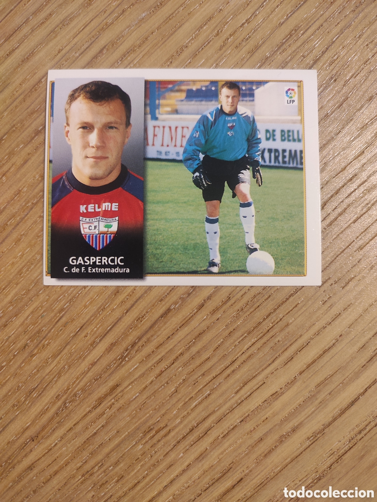 Cromos de F&uacute;tbol: Gaspercic Fichaje 34 Liga Este 98 99 Nuevo Sin pegar